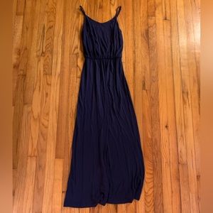 Gap Navy Blue Summer Long Maxi Dress